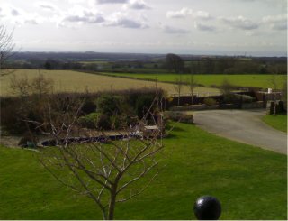 View from the Great Barn Guest House